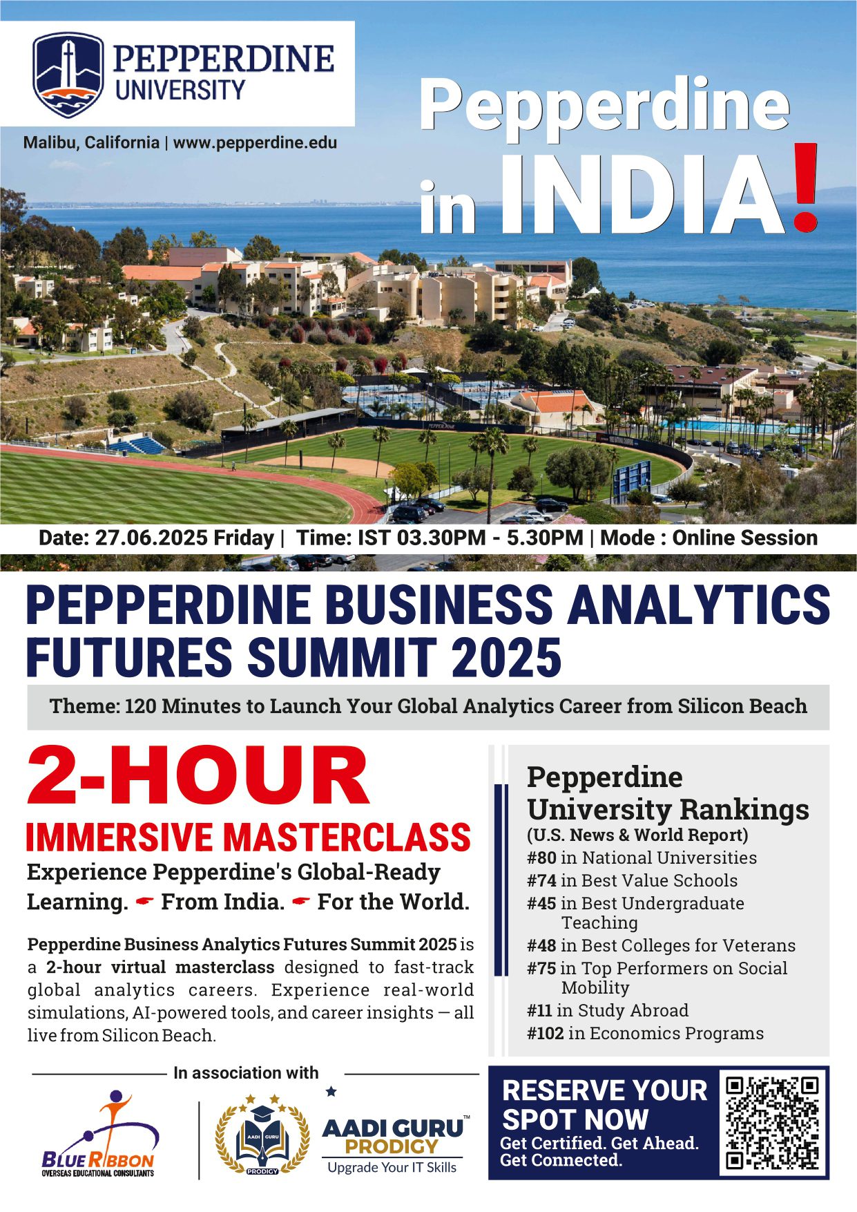 Pepperdine Business Analytics Master Class